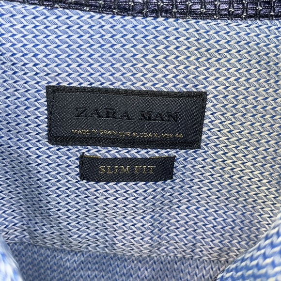 Excellent quality Zara Man dress shirt, slim fit - Picture 2 of 3